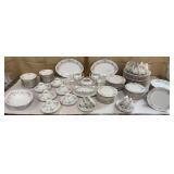 75++ pieces Gold fine china in Garland