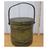 Green sugar bucket