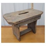 Small gray bench 16"10"11"