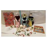 Christmas - book, 3 wise men, candle light, etc