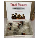 Cigar box of dropper bottles