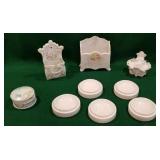 Match carrier, candle holder, letter holder, etc