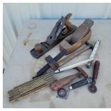 Block planes, slide rules, etc