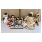 Box of dolls - 1 is an Annalee