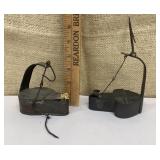 2 Betty/Whale oil lamps