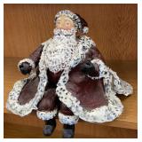 Folksy Santa for the mantle