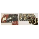 2 sets of tablecloth and napkins, placemats and