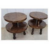 Pair end stands 20"24"