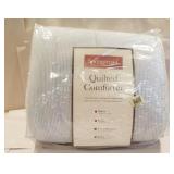 Full/queen quilted comforter