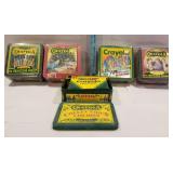 Crayola crayons with tins