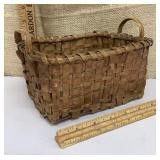 Petite splint basket w/ handles