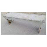 Bucket bench 62x15"19"