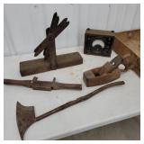 B.J. Case Block plane, draw shave, etc