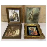 Box of religious themed art