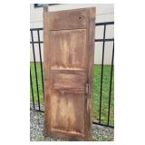 Early wooden door 26"65"