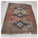 Oriental carpet rough 54"67"