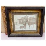 Nice old frame w/ great photo of a woman w/