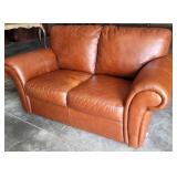 Chateau leather loveseat (Couch separate - 123p)