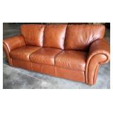 Chateau leather couch 86" (Loveseat 123N)