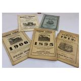 Almanacs from late 1800