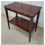 Mahogany end stand 24"14"24"