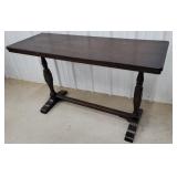 Mahogany sofa table 48"18"28"