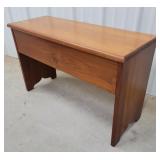 Lift top bench 32"12"19"h