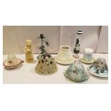 candle holders/lanterns & candles, etc