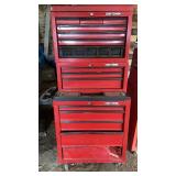 Craftsman 3-piece tool box w/ contents - bottom