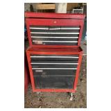 Craftsman 2-piece tool box w/ contents