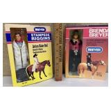 Breyer action riding dolls in original boxes -