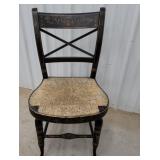 Stenciled chair