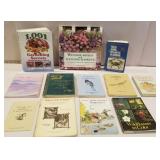 books - Garden, birders guides, seashore, etc