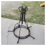 Iron hanging light needs wiring