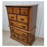 5 drawer highboy dresser 37"18"50"
