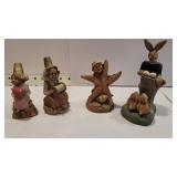 Tom Clark gnomes (the rabbit is signed BY??)