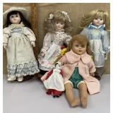 Box of dolls