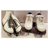 Girls roller skates size 7, girls ice skates size