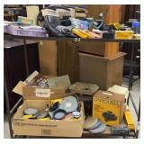 Cart FULL of photography related - darkroom