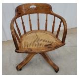 Oak office chair