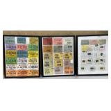 3 frames w/ hunting & fishing licenses - NY, PA,