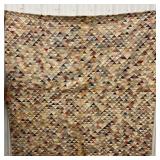 Antique farmhouse quilt approx 79"x76"