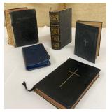 Bibles & prayer books - some in German