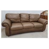 Leather sofa - "ITALSOFA "