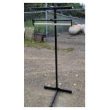 Mid century coat rack 68"t