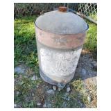 Galvanized water cooler