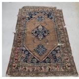 Oriental carpet rough 43"67"