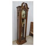Pearl grandfather clock