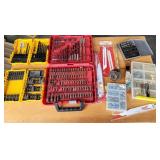 Drill bits, saw blades, etc