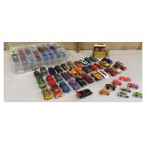 Carrying case of Hot Wheels cars, Lesney Models